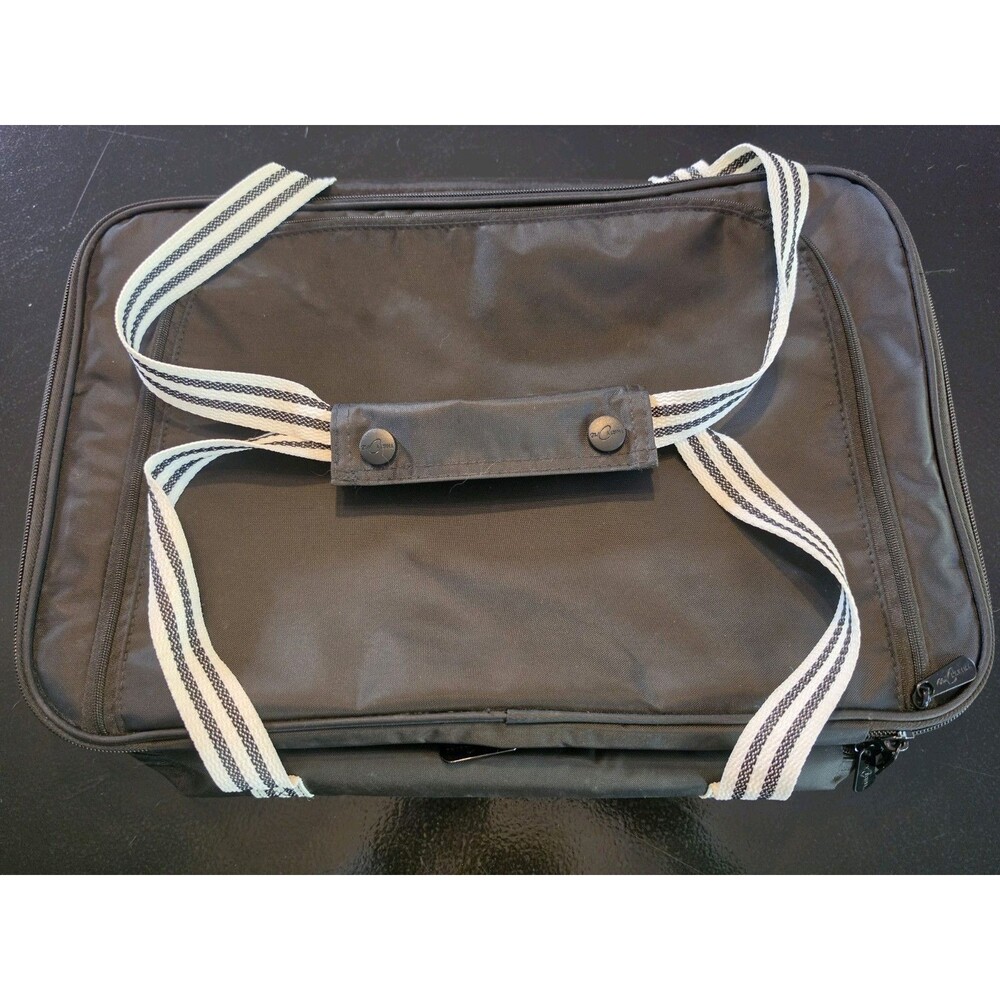 Thirty One Perfect Party Set Dual Thermal CASSEROLE CARRIER – Black White Cute
